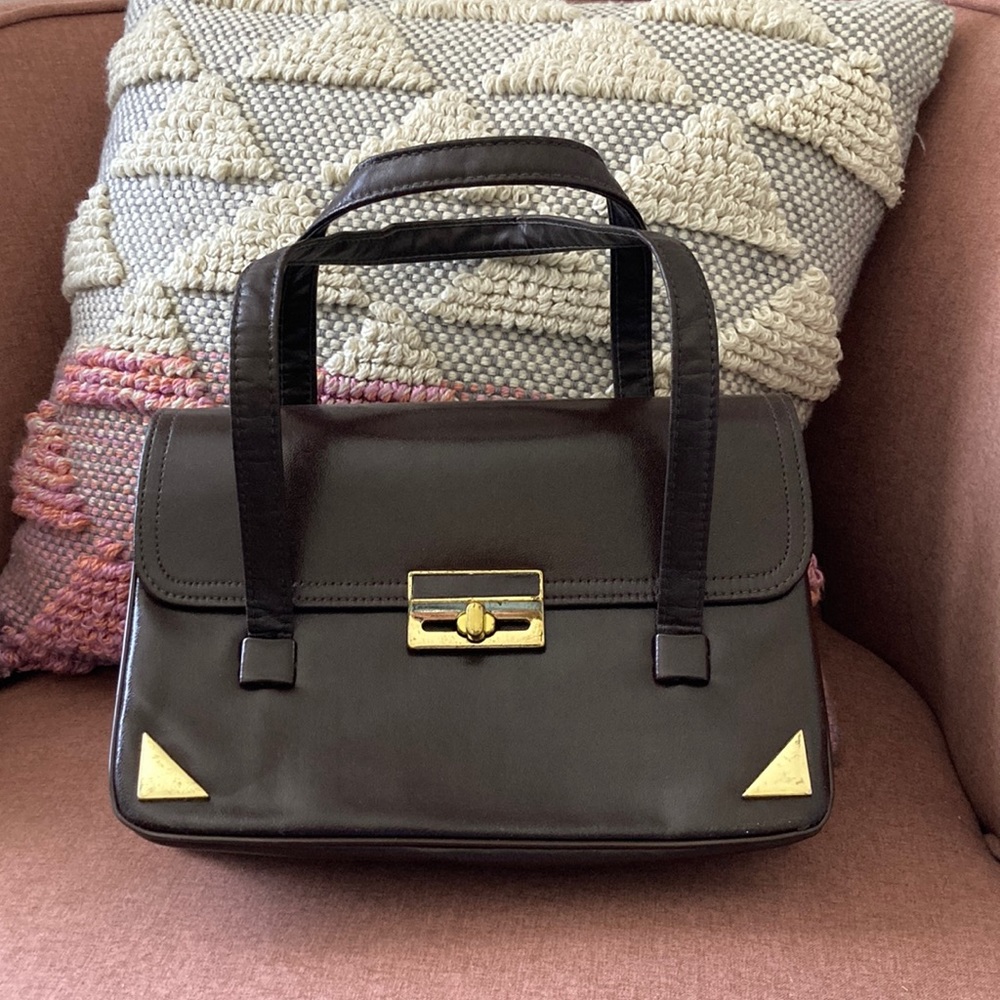 Vintage purse ✨ Brown 11” x 7 1/2”